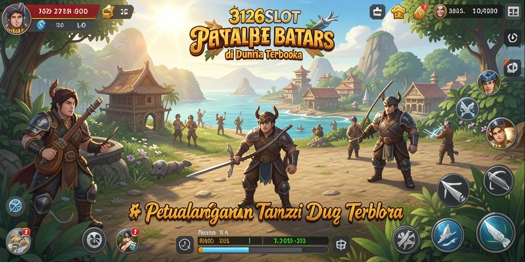Tampilan gameplay menakjubkan di dunia terbuka 3126SLOT.