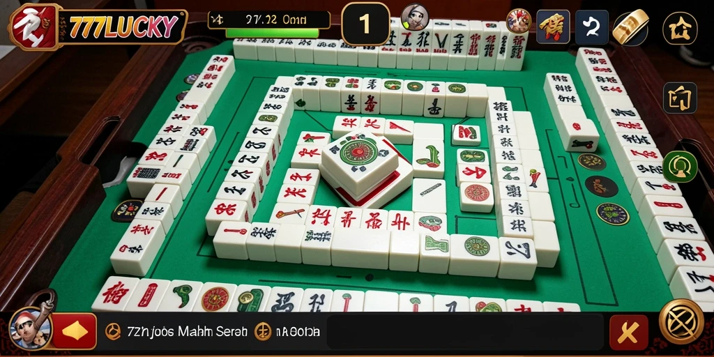 Screenshot 777LUCKY menampilkan gameplay Mahjong yang memikat.