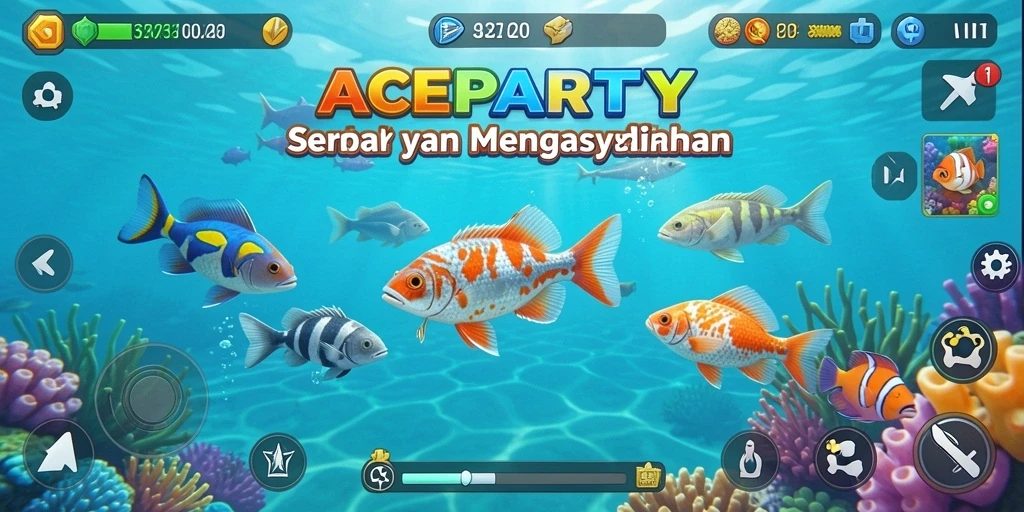 Tangkapan layar menampilkan aksi Tembak Ikan yang mendebarkan.