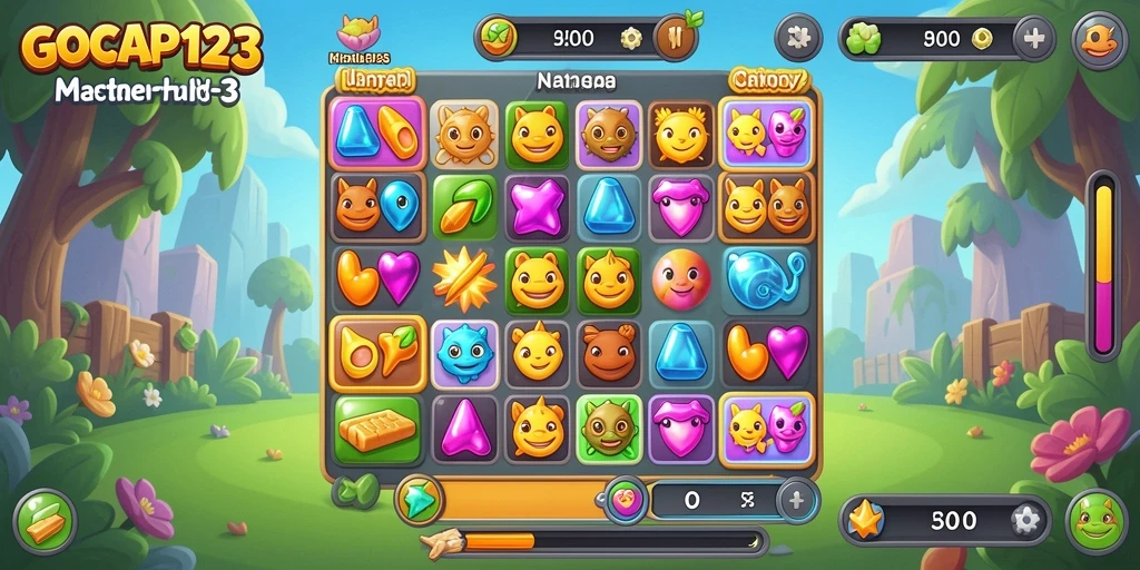 Tampilan menarik dari gameplay GOCAP123 yang seru dan menantang.