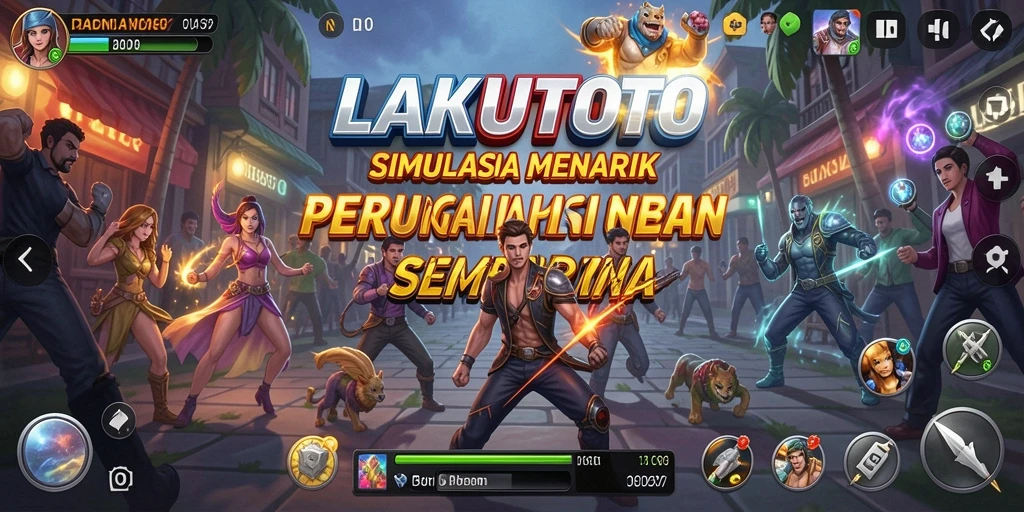 Screenshot utama menampilkan pengalaman gameplay Simulation yang mendalam.