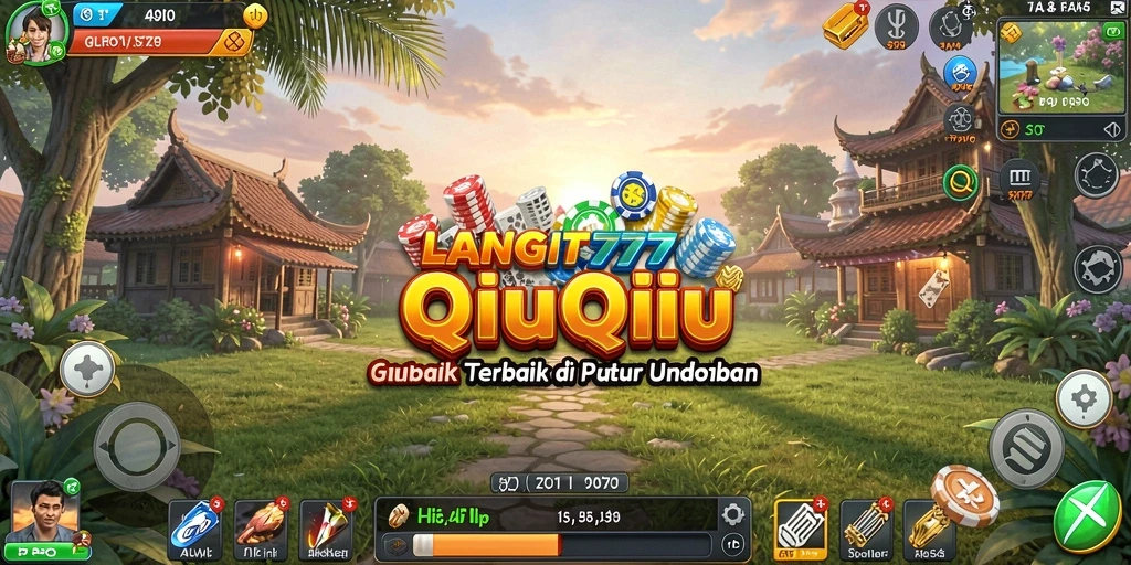 Tampilan gameplay menarik dari LANGIT777 QiuQiu.