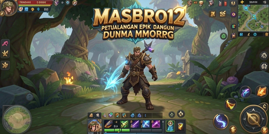 Tampilkan gameplay seru dan petualangan epik di MASBRO12.