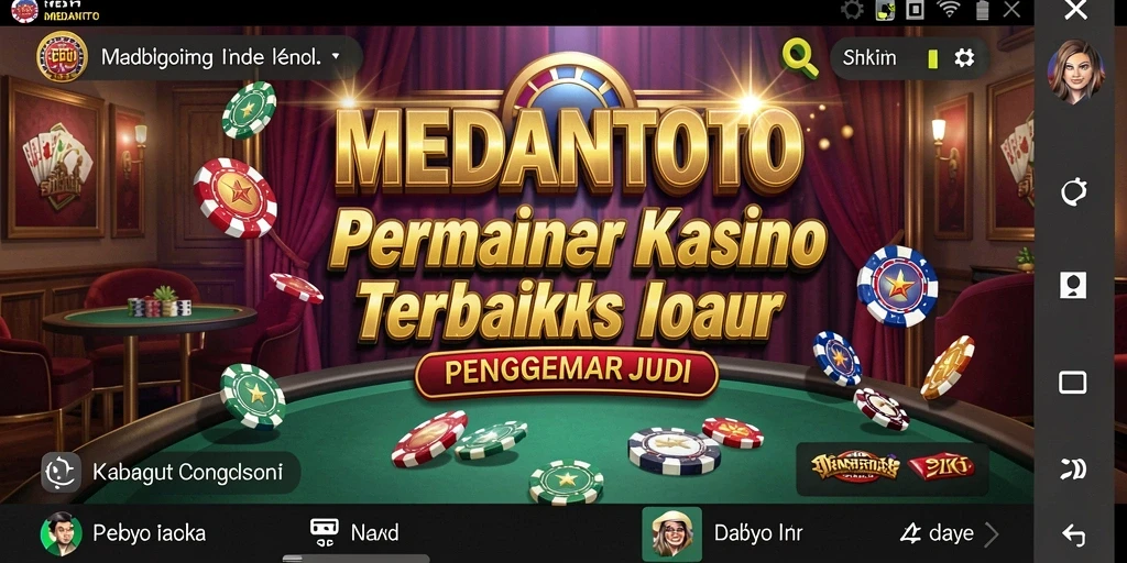 Tampilan gameplay MEDANTOTO yang menarik dan menghibur.