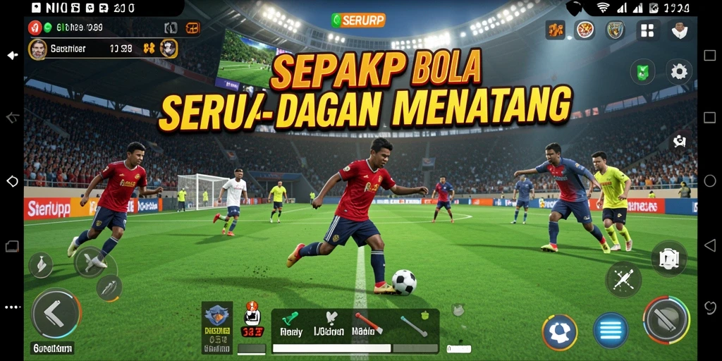 Tampilan gameplay SERURP yang menegangkan dan menarik.