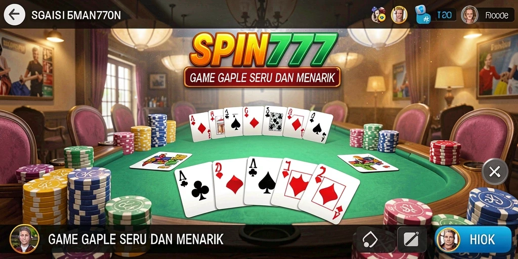 Tampilan menarik dari gameplay SPIN777 yang seru.